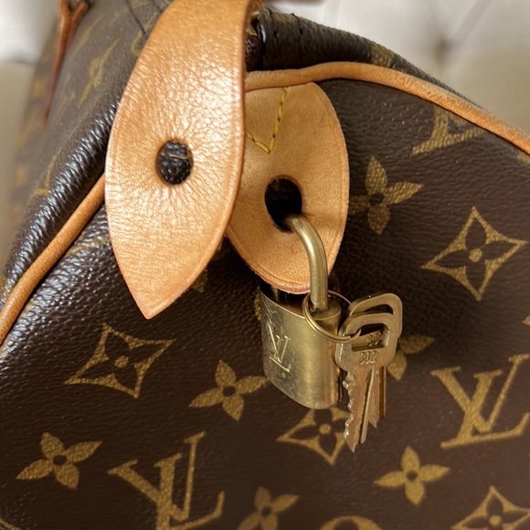 Euc Louis Vuitton monogramme Speedy 35 - Picture 7 of 16